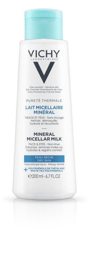 Vichy Pureté Thermale Mléko Suchá Pleť 200ml