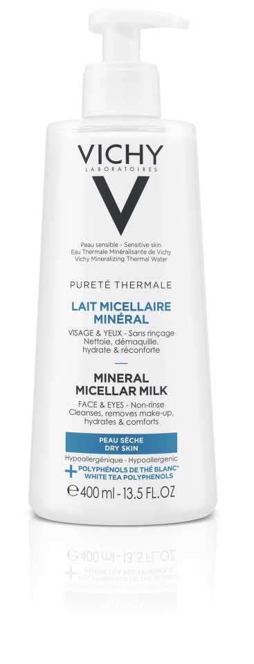 Vichy Pureté Thermale Mléko Suchá Pleť 400ml