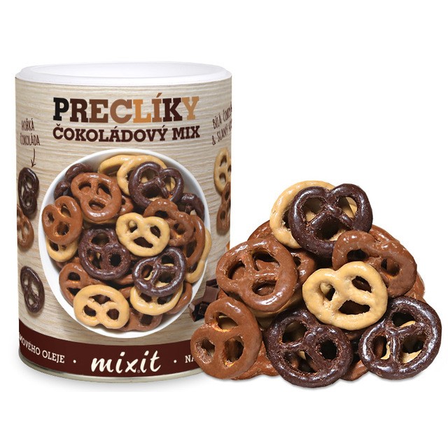 Mixit Mix preclíků v čokoládě 250g