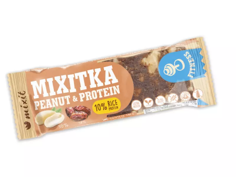 Mixit Mixitka bez lepku - Arašídy + Protein 46g