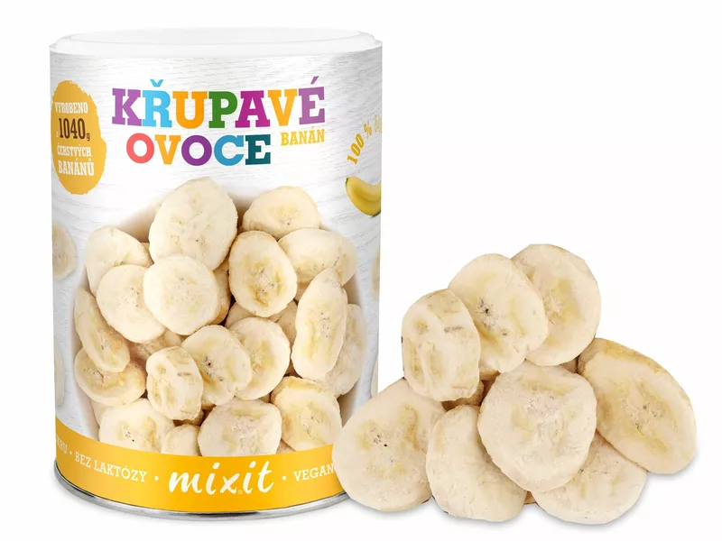 Mixit Banán - Křupavé ovoce 130g