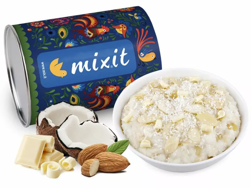 Mixit Kokosová kaše s bílou čokoládou 250g