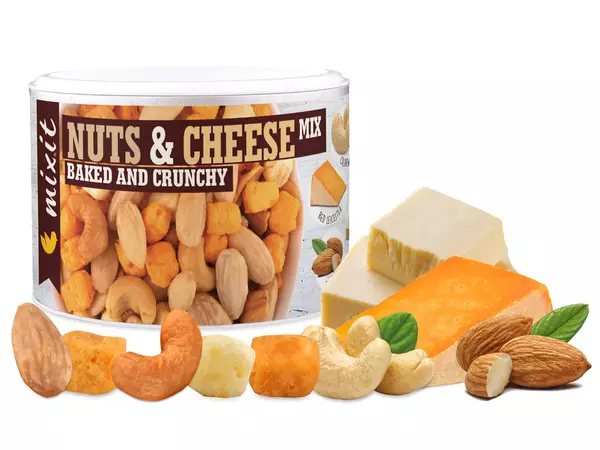 Mixit Mix pražených ořechů a křupavých sýrů 120 g