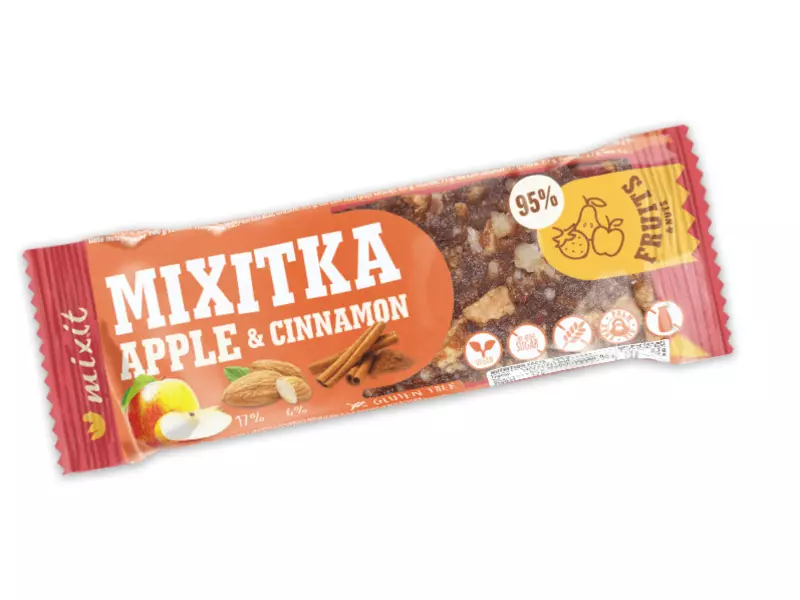 Mixit Mixitka bez lepku - Jablko + Skořice 44g