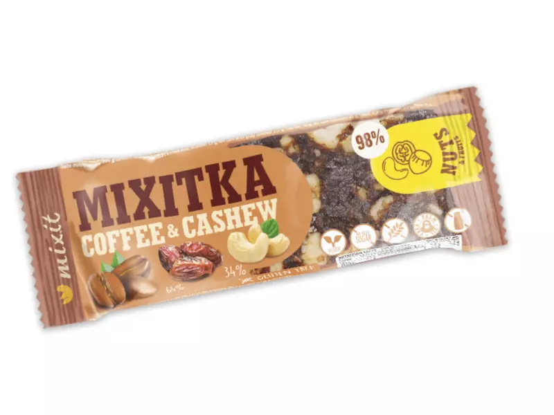 Mixit Mixitka bez lepku - Káva + Kešu 44g