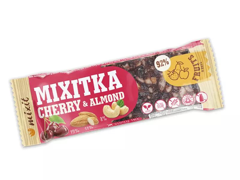 Mixit Mixitka bez lepku - Třešeň + Mandle 45g