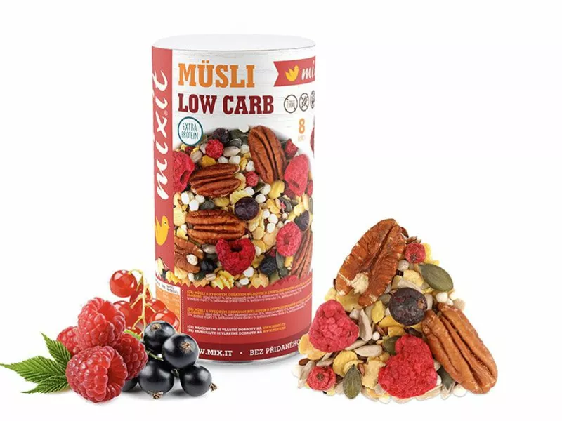 Mixit Musli Low Carb - Lesní Ovoce 500g