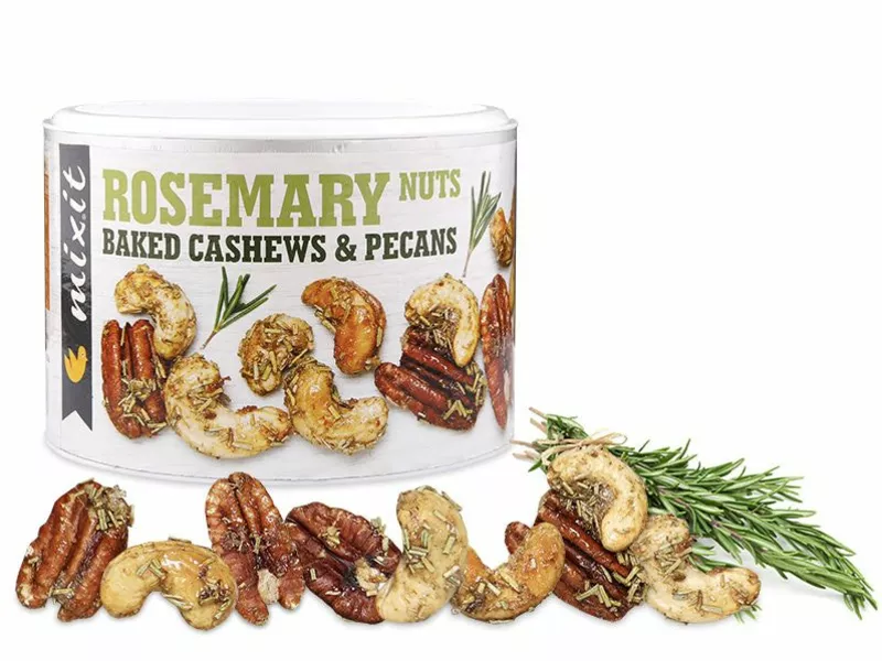 Mixit Oříšky z pece - Rozmarýn a citronová tráva 150g