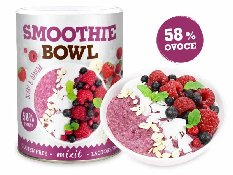 Mixit Smoothie Bowl kaše - Lesní ovoce 380g