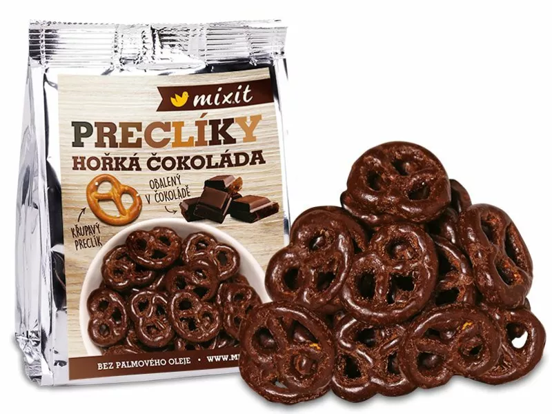 Mixit Preclíky Do Kapsy - Hořká čokoláda 70g