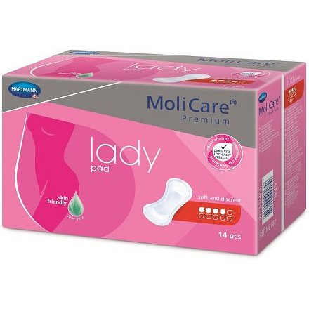 Vložky Absorpční Molicare Lady 4 Kapky 841ml,14ks