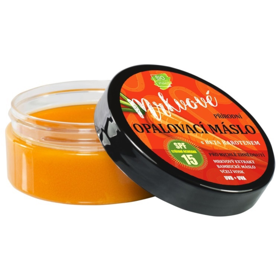 Vivaco Mrkvové Opalovací Máslo Spf15 150ml