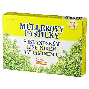 Müllerovy Pastilky S Islandským Lišejníkem 12ks