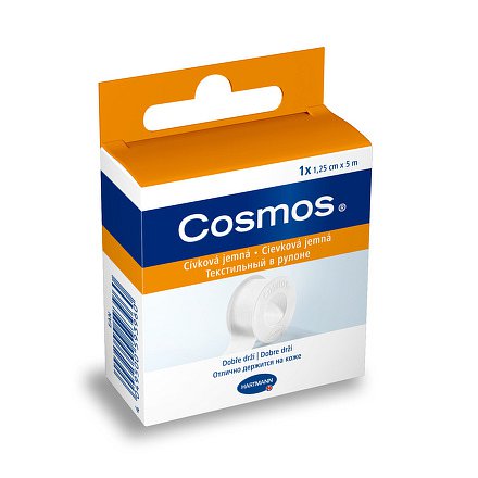 Cosmos Cívková Jemná Náplast 1.25cmx5m 1ks