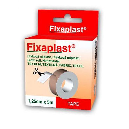 Fixaplast Tape Cívková Náplast 1.25cmx5m