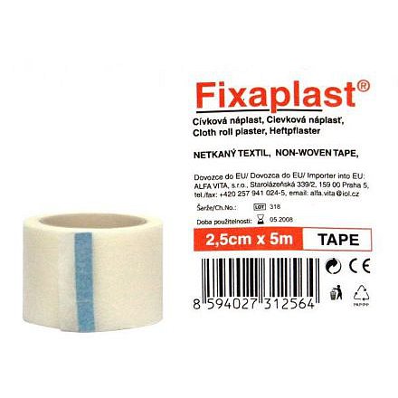 Fixaplast Tape Cívková Náplast 2.5cmx5m