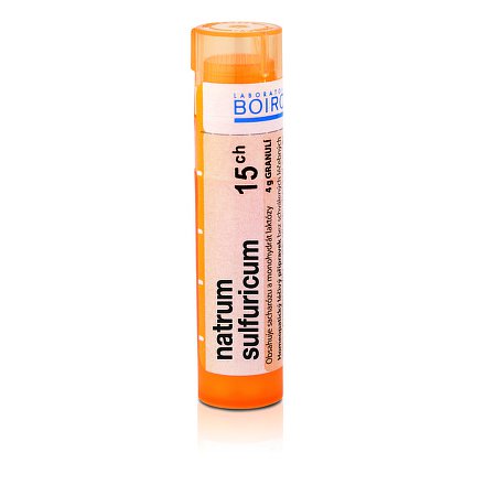Natrum sulfuricum 15CH granule 4g