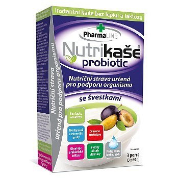 Nutrikaše Probiotic Se švestkami 3x60g