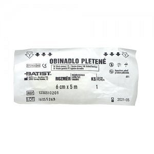B-knitt S Obinadlo Pletené Sterilní 6cmx5m