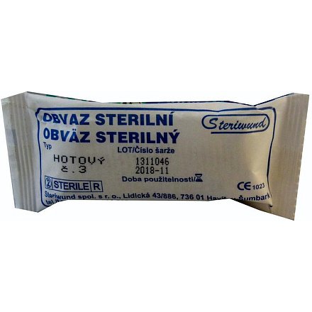 Obvaz Hotový Ster.č.3 Steriwund