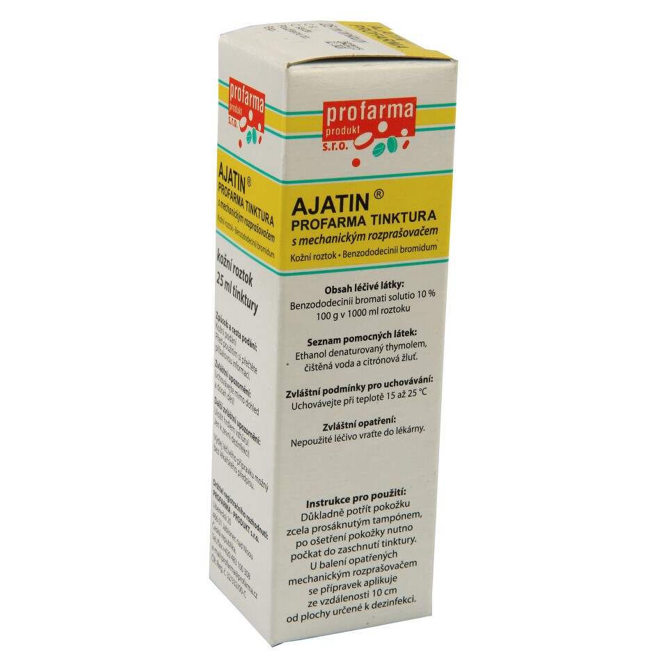 Ajatin Profarma tinktura s mechanickým rozprašovačem 25ml