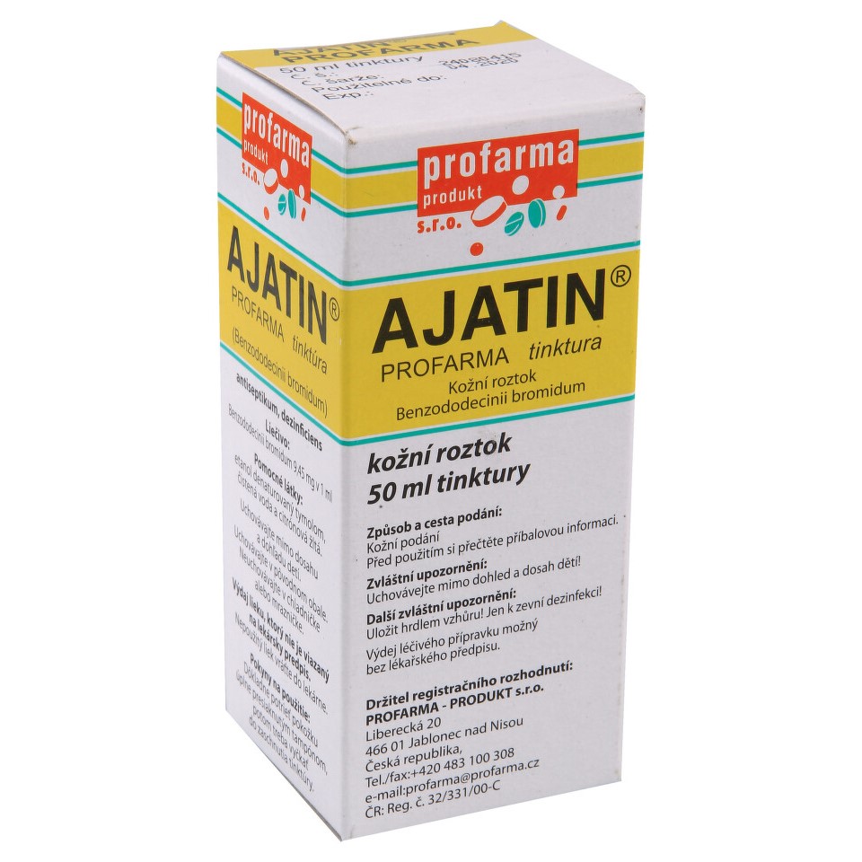 Ajatin Profarma tinktura s mechanickým rozprašovačem 50ml