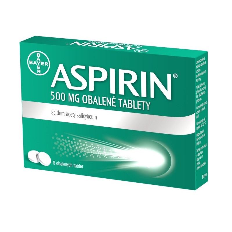 Aspirin 500mg 8 tablet
