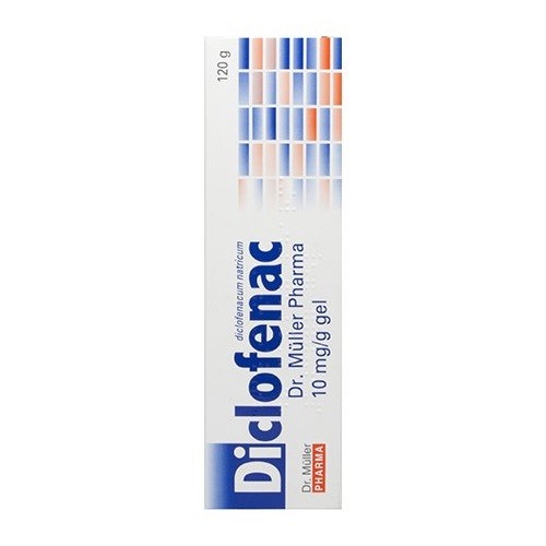 Diclofenac Dr. Müller Pharma 10mg/g gel 120g