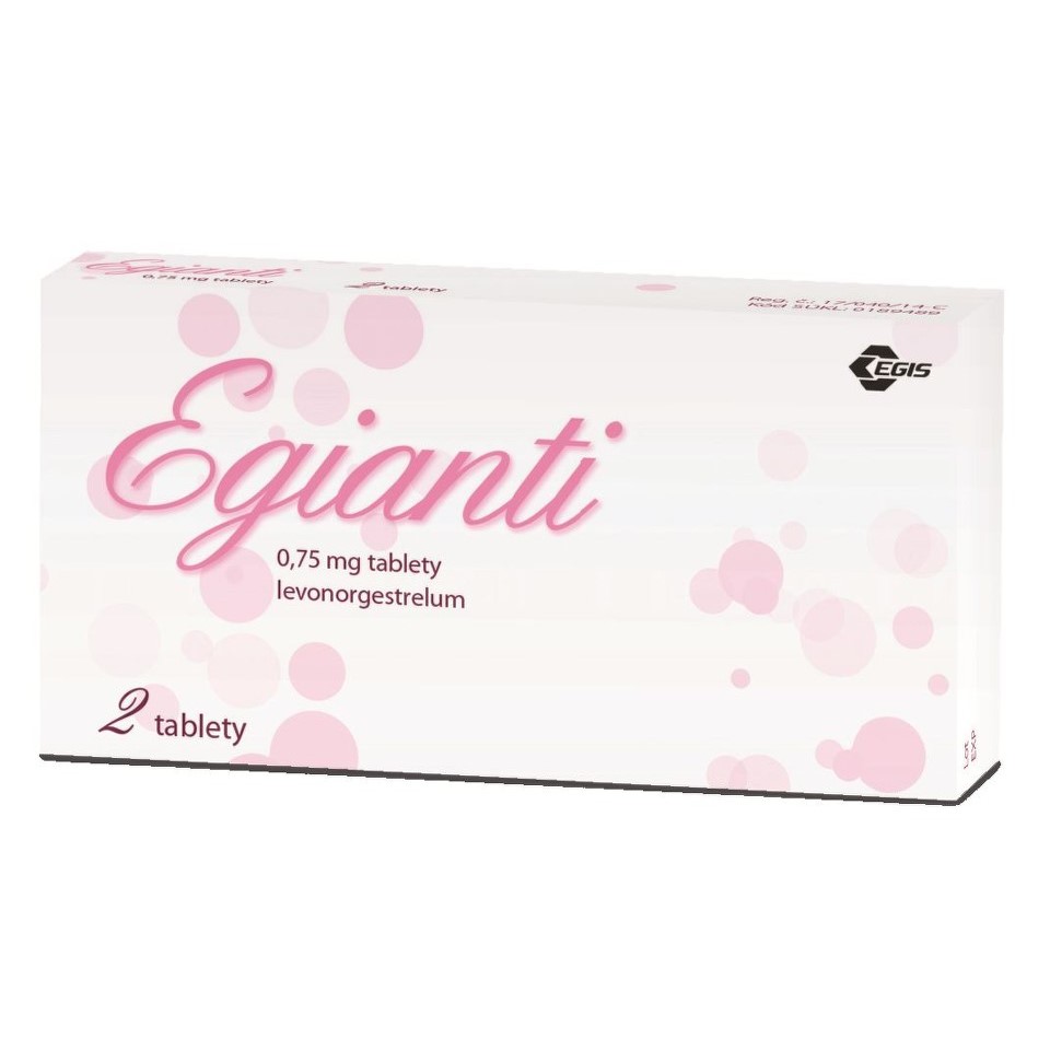 Egianti 0,75mg 2 tablety