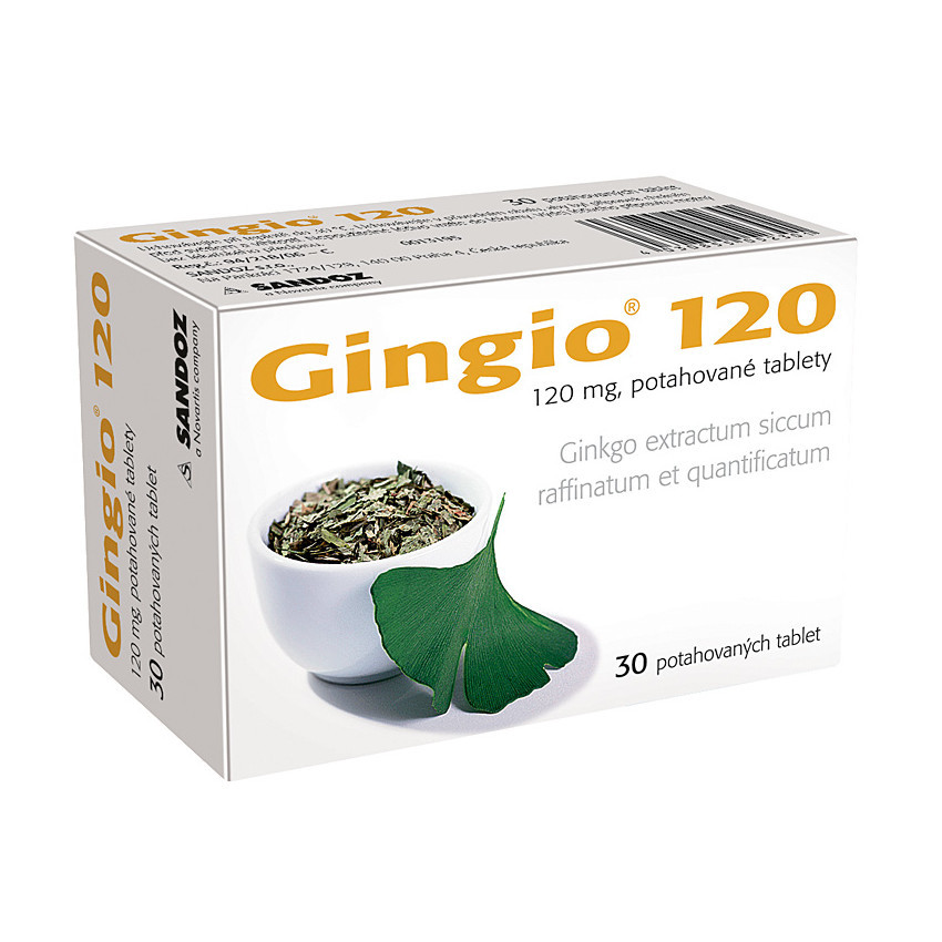 Gingio 120mg potahované tablety 30