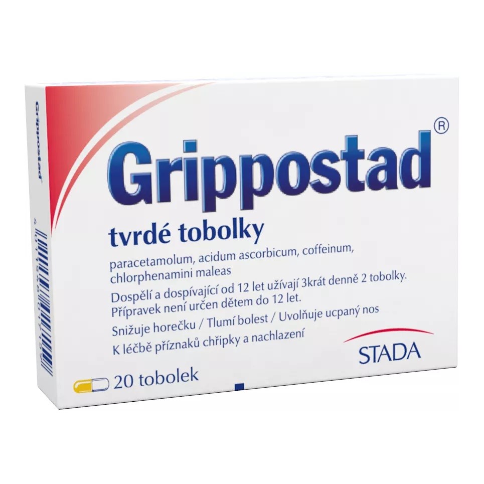 Grippostad tvrdé tobolky 20 ks