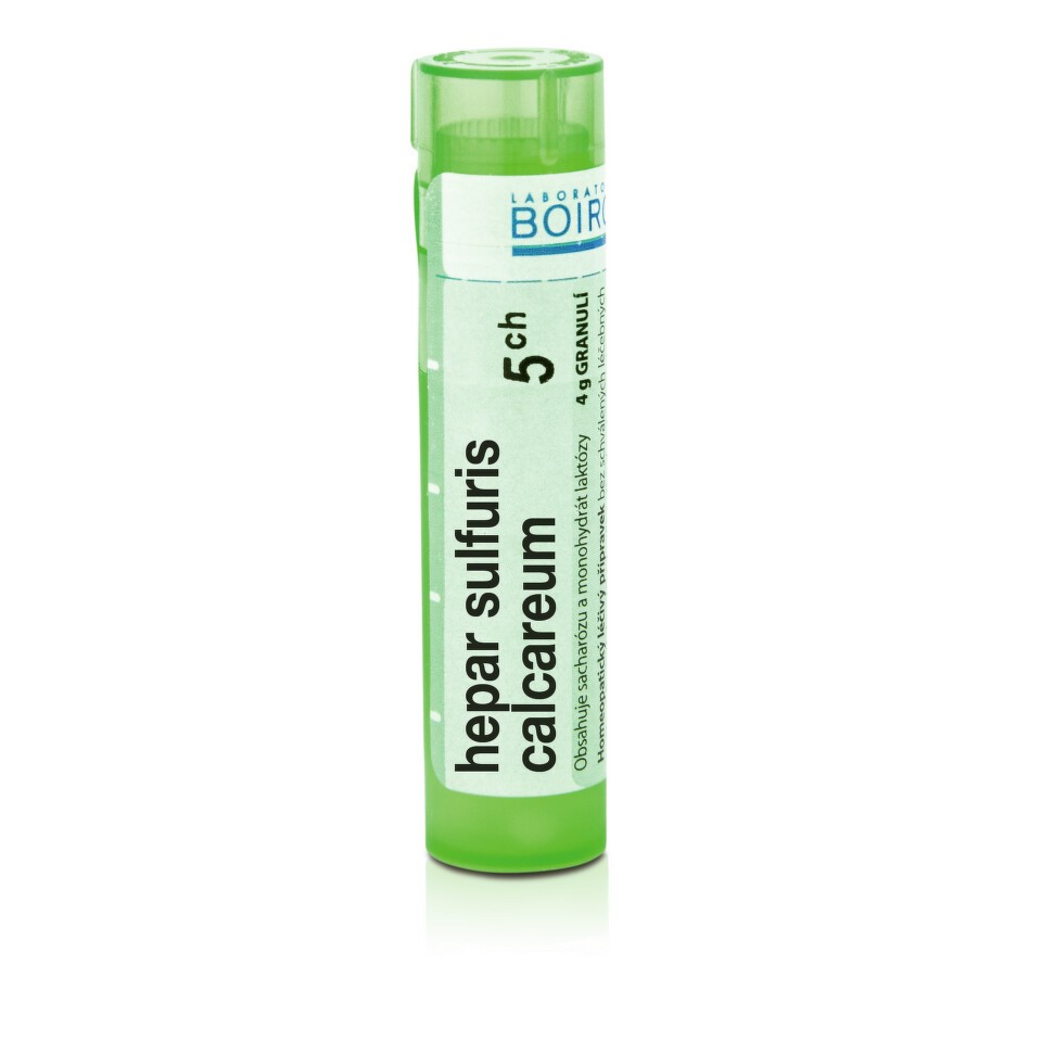 Hepar sulfuris calcareum 5CH granule 4g