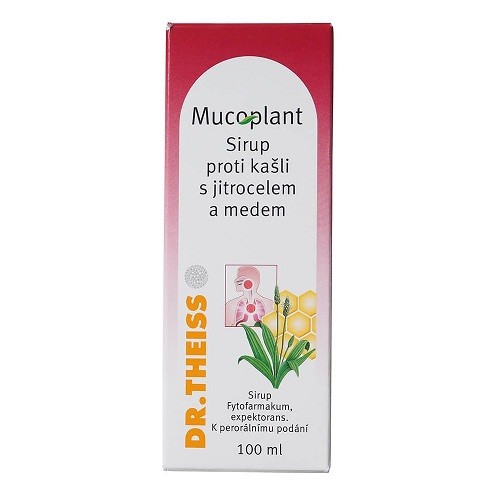 Mucoplant proti kašli s jitrocelem a medem sirup 100ml