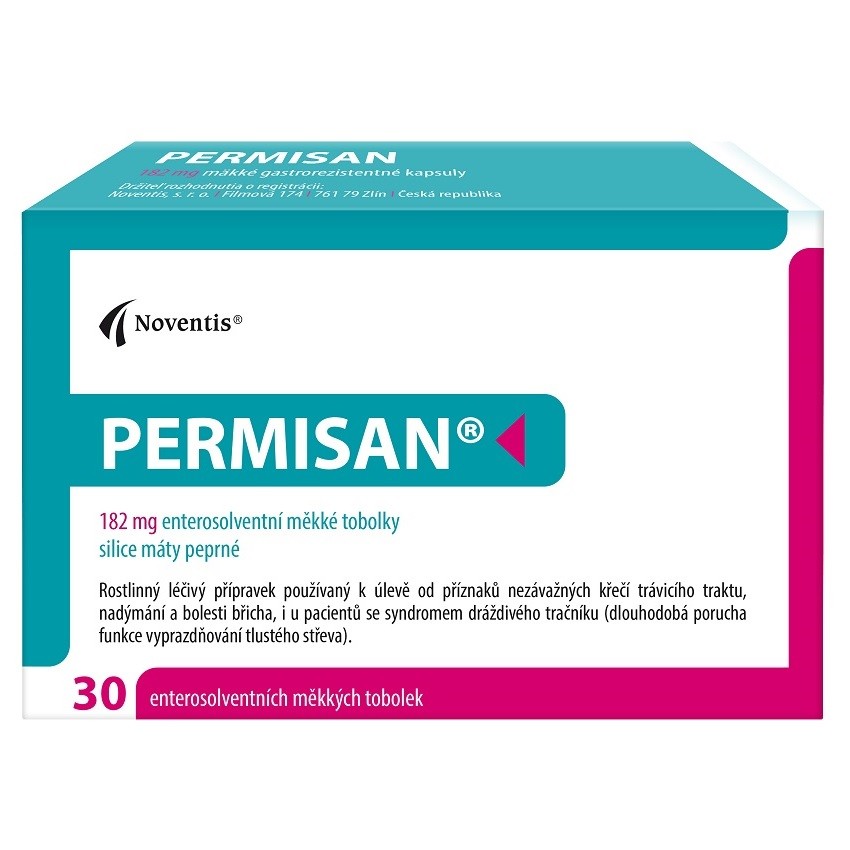 Permisan 182mg enterosolventní měkké tobolky 30