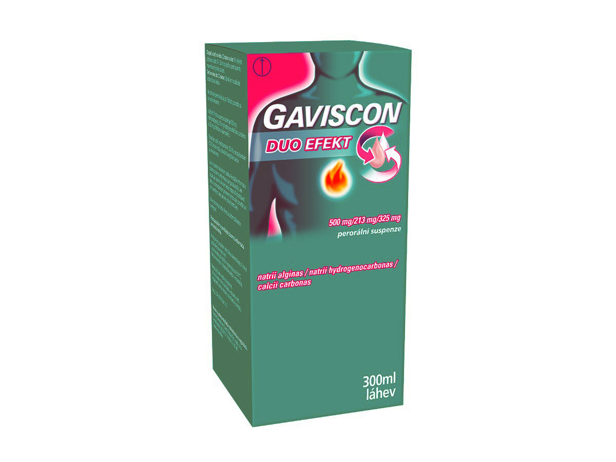Gaviscon Duo Efekt perorální suspenze 300ml