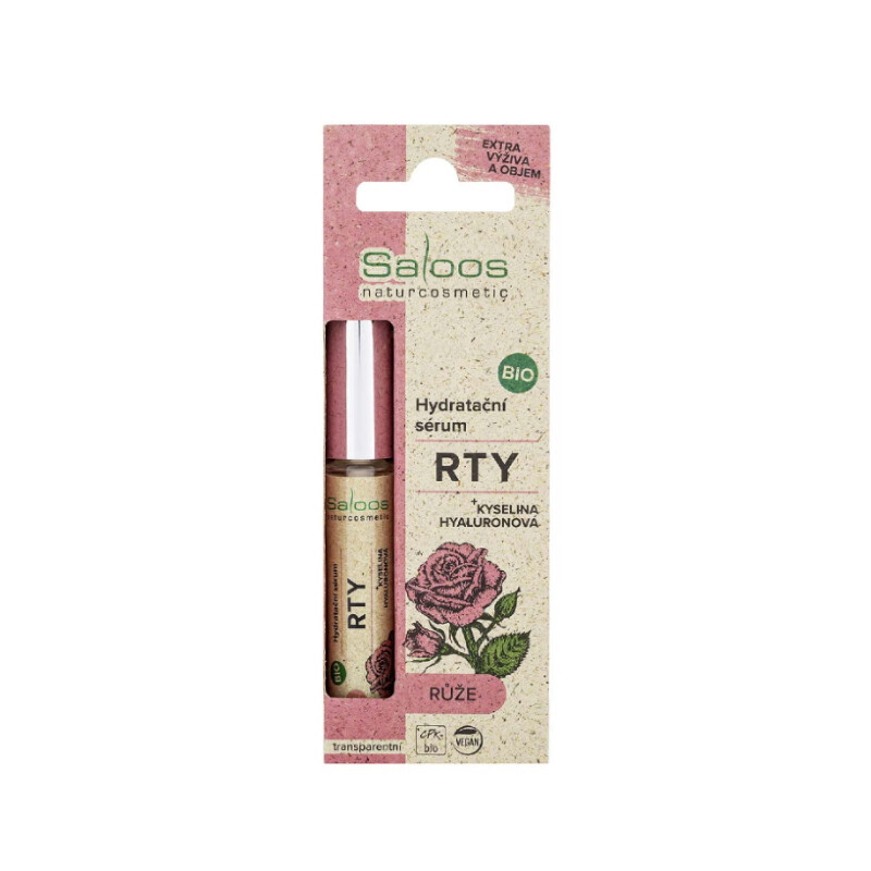 Saloos Hydratační sérum na rty růže Bio 7ml