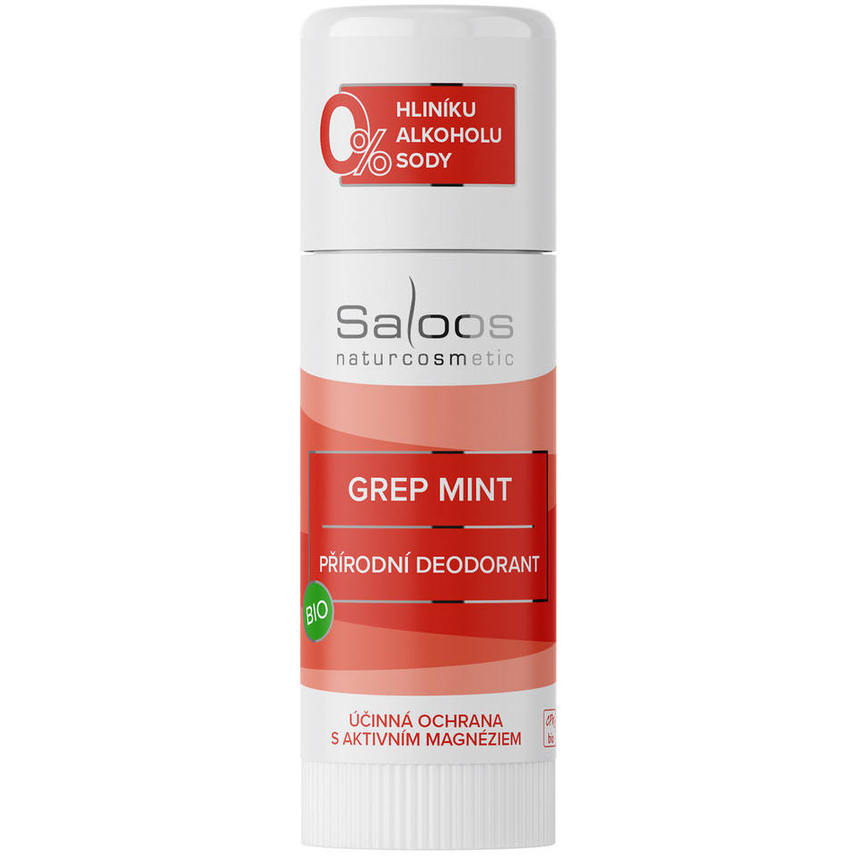 Saloos Bio Přírodní Deodorant Grep Mint 60g