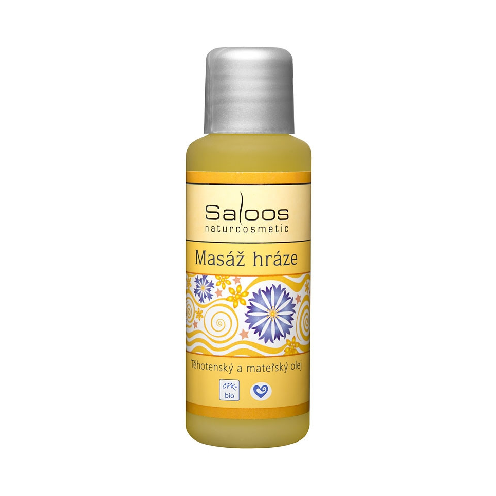 Saloos Masážní Olej Masáž Hráze 50ml