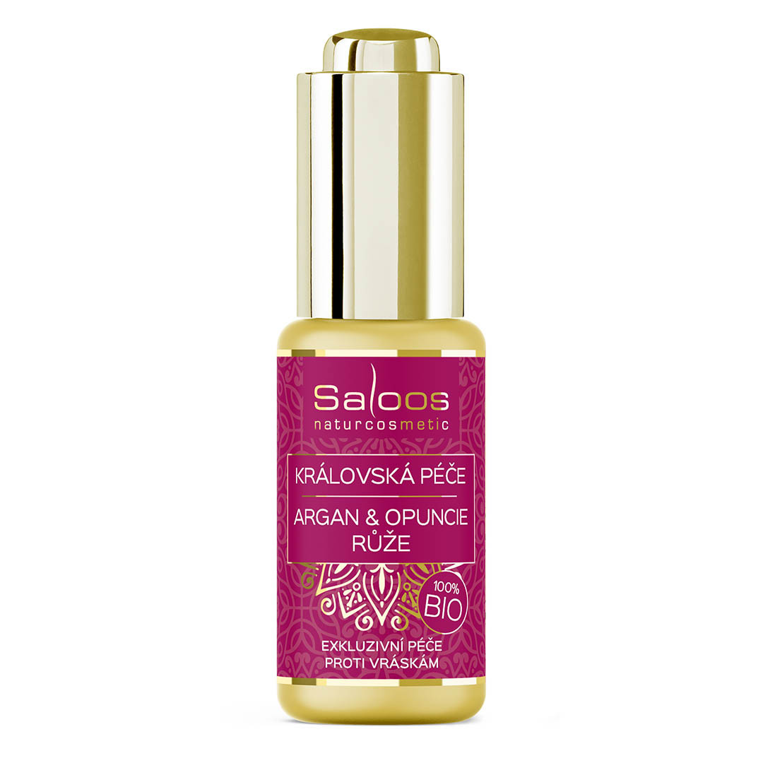 Saloos Královská Péče Argan&opuncie+růže 20ml Bio
