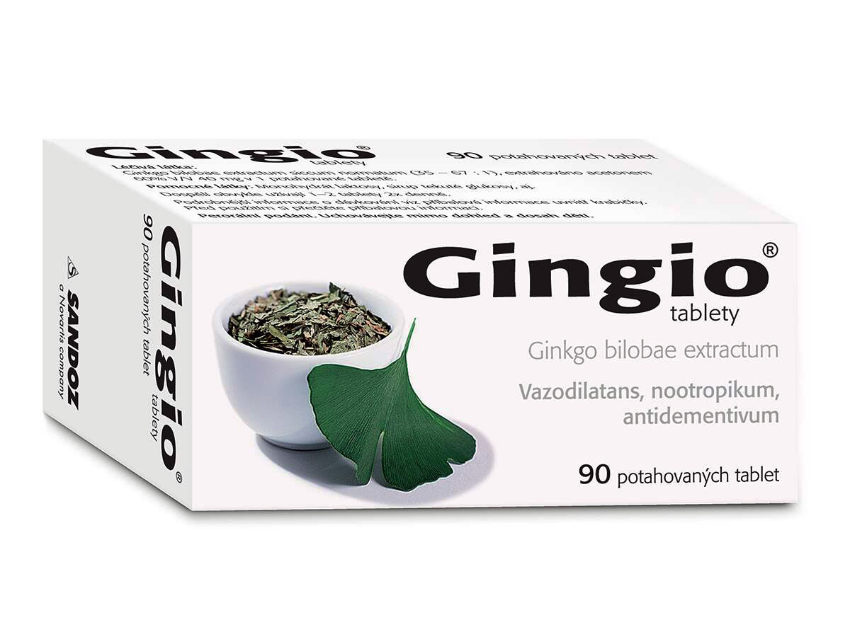Gingio 40mg potahované tablety 90