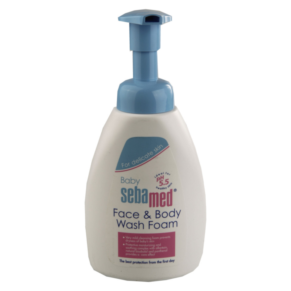 Sebamed Dětská Mycí Pěna Na Obličej A Tělo 400ml
