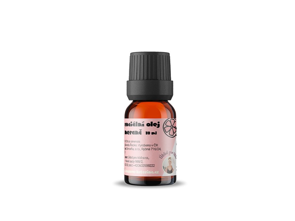 Úklid pro klid Esenciální olej pomeranč 10 ml