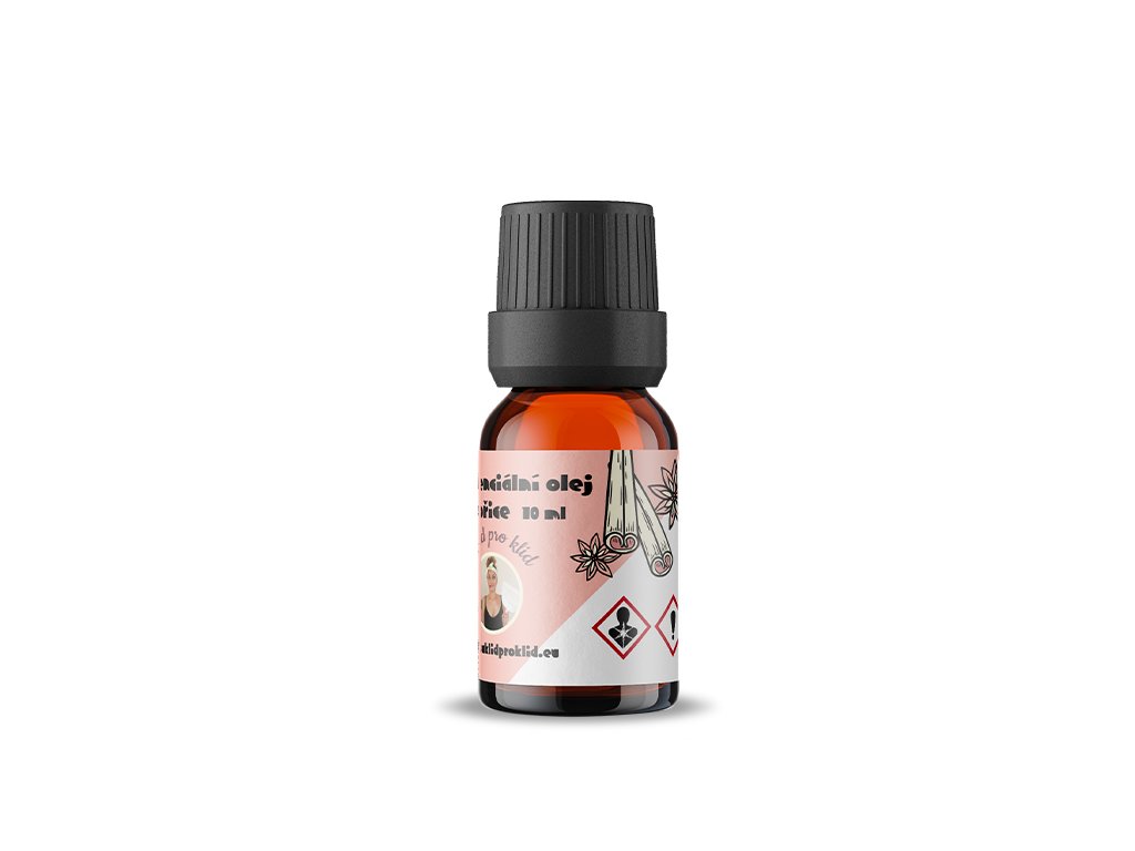 Úklid pro klid Esenciální olej skořice 10 ml