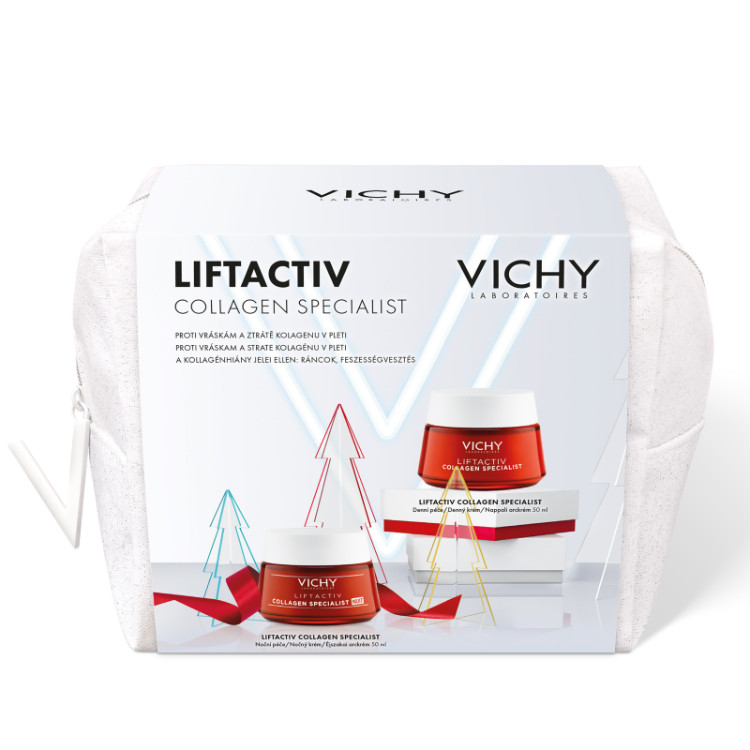 Vichy Liftactiv Specialist vánoční balíček proti vráskám a ztrátě kolagenu v pleti