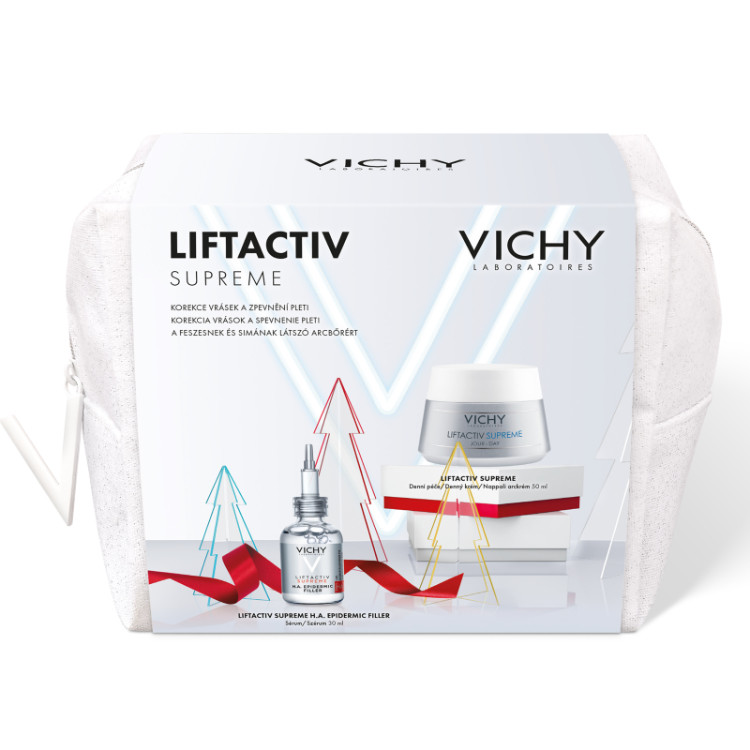 Vichy Liftactiv Supreme vánoční balíček na korekci vrásek a zpevnění pleti