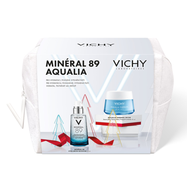 Vichy Minéral 89 vánoční balíček pro hydrataci, posílení a vyplnění pleti