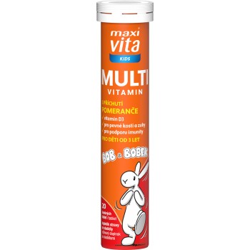Maxi Vita Kids Multivitamin 20 šumivých tablet
