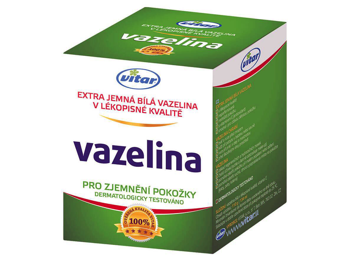 Vitar Vazelina Extra Jemná Bílá 110g