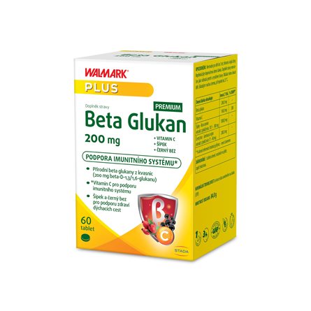 Walmark Beta Glukan 200mg Tbl.60