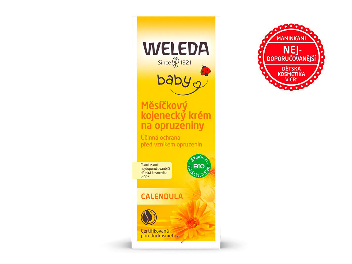 Weleda Měsíčkový Kojenecký Krém Na Zadeček 30ml